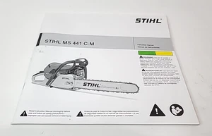 STIHL MS441 C-M Chainsaw Owners Operators Manual OEM - Picture 1 of 4