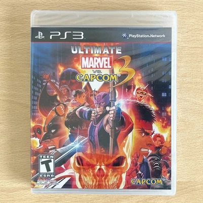 Ultimate Marvel vs Capcom 3 (PlayStation 3) - Brand New & Factory Sealed - Image 1 of 2