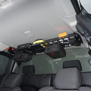 Aluminum Rear Roof Hanging Rack Molle Panel For Nissan Frontier D41 2022+ - Picture 1 of 24