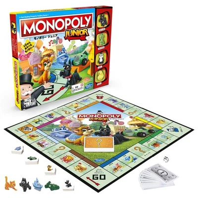 Hazbro Board Game Monopolies Junior Japanese Edition Age 5 years old or Old - Image 1 of 4