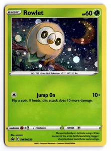 Rowlet Promo SWSH: Sword & Shield Promo Cards SWSH220 NM - Picture 1 of 2