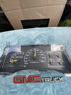Camión de observación Chevy/GMC 95-99 y SUV cuadro de instrumentos fabricante original ¡con poco kilometraje! 121.087 Foto 1 de 4