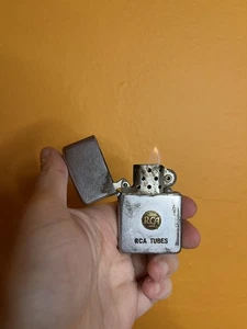 Vintage Antik 30er-40er Jahre RCA Röhren Zippo Feuerzeug - Bild 1 von 5