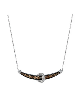 Colar Le Vian diamante branco em ouro branco 14K 2/3 cts - Imagem 1 de 4