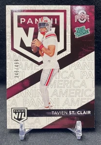 2025 Panini The National Silver Pack Tavien St. Clair Rated Prospect /499 - Picture 1 of 2