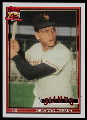 2016 Topps Archives #210 Orlando Cepeda San Francisco Giants - Image 1 of 2