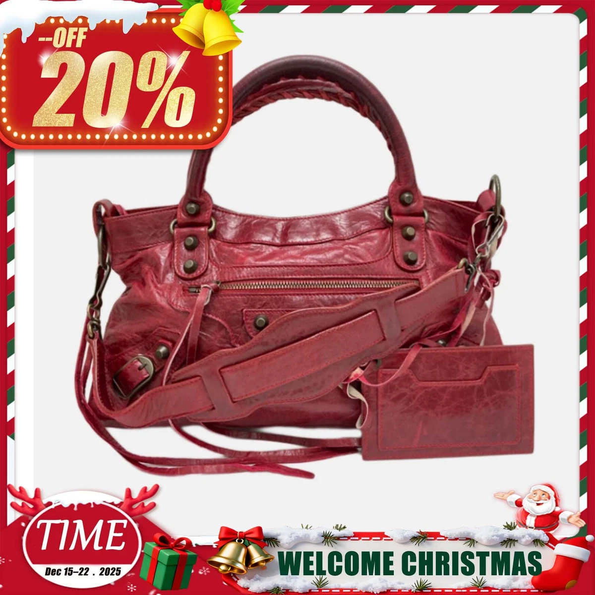 Balenciaga City Red Bags & Handbags for Women for sale | eBay