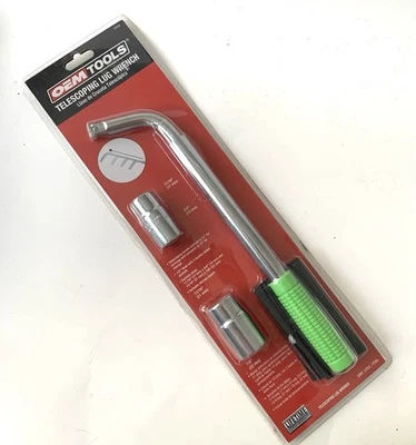 “NUEVA” HERRAMIENTAS OEM LLAVE DE TUERCAS TELESCÓPICA Universal Juego de 3 piezas Bolsa incluida Foto 1 de 4