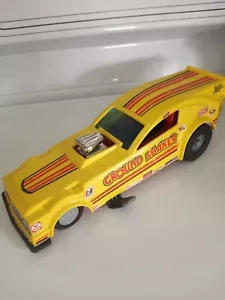 1982 GROUND SHAKER Fisher Price Chevy Dragster, Friction Car, Very Nice, 11.5" - Picture 1 of 7
