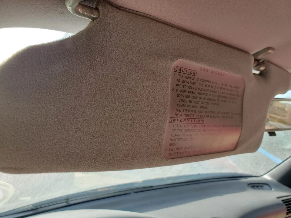 Toyota Celica 1990 OEM par de parasoles Foto 1 de 4