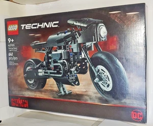 Lego Technic The Batman: Bat-cycle Set #42155 2023 Totalmente Nuevo - Nunca Abierto - Imagen 1 de 4