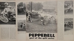 1971 Pepperell Race 6p Motorcycle Ad Ake Kring Aberg Husqvarna Maico CZ - Picture 1 of 1