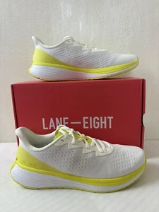 Lane Eight Women's Relay Training Mesh Breathable Sneaker RT1103 White/Kiwi NEW - Picture 1 of 13