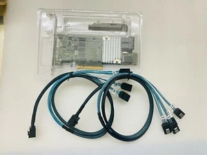 Fujitsu D3216-A13 SAS 1GB Cache 12GB RAID Controller Card + 2*SFF8643 SATA - Bild 1 von 3