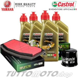 Tagliando YAMAHA YZF-R1 1000 2009-2014 / Kit Olio Castrol Racing 10W40 Filtri - Foto 1 di 5