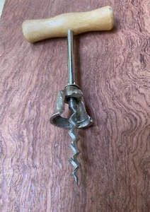 Vintage Assisted Direct Pull Corkscrew Wine Bottle Opener #A10B - Picture 1 of 5