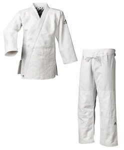 adidas Judo-Anzug "Millenium" weiß/silbernes Logo - J990 - Judo-Anzug - Judo-Gi - Bild 1 von 10