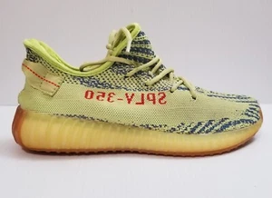 Tenis Adidas Yeezy Boost 350 V2 Bajo Semi Congelado Amarillo B37572 Talla 9.5M - Imagen 1 de 14