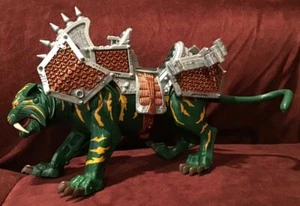 Gato de batalla Mattel Masters of the Universe 2001 vintage con armadura - Imagen 1 de 4