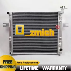 2 Row Aluminum Radiator For 2002 2003 2004 JEEP GRAND CHEROKEE WJ WG 4.7L V8 AT - Picture 1 of 4