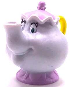 MRS POTTS Disney BEAUTY & BEAST Teapot PVC TOY Figure Playset 1 1/4" FIGURINE! - Picture 1 of 1