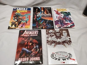 Marvel Hardcover Books Lot. Mostly Avengers: Red Zone Rage Ultron X-men + more - Picture 1 of 13