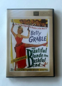 THE BEAUTIFUL BLONDE FROM BASHFUL BEND (1949) Betty Grable/Cesar Romero 2012 DVD - Picture 1 of 2