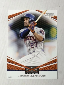 JOSE ALTUVE 2019 Topps Stadium Club Beam Team JUMBO 5x7 SP 06/49! CHECK MY ITEMS - Picture 1 of 2