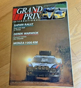 April 1984 LE MANS GRAND PRIX INTERNATIONAL Magazine KENYA SAFARI RALLY - Imagen 1 de 12