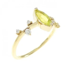 Authentic K18YG Tourmaline Ring 0.47CT #260-007-281-2198 - Picture 1 of 4