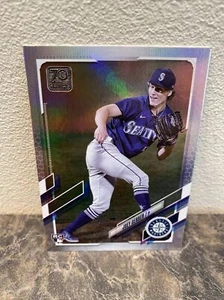 2021 TOPPS UPDATE JOEY GERBER ROOKIE #US102 SEATTLE MARINERS Silver Parrell - Picture 1 of 2