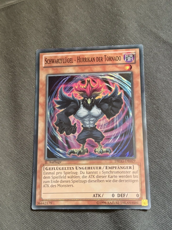 Yu-Gi-Oh! - Schwarzflügel - Hurrikan der Tornado - DRLG-DE029 - Super Rare - A1 - Bild 1 von 1