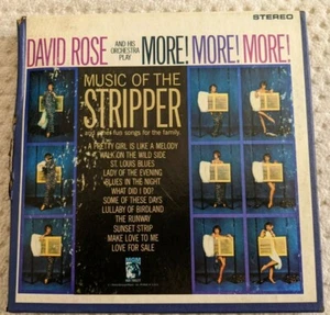 VTG RARE David Rose Orchestra MUSIC OF THE STRIPPER Reel to Reel Tape - Picture 1 of 5