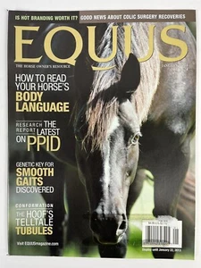 EQUUS Magazine back issue January 2013 - hot branding - colic surgery - PPID - Picture 1 of 3