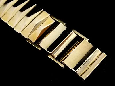 Fine High Quality Flex-Let Executive Center expansion watch band 16mm 5/8 inch - Image 1 of 3