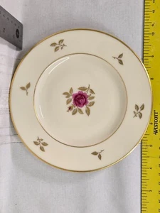 Rhodora By Lenox Vintage China Bread Butter Plate 6 1/4 In 1939-1982 P-471 - Picture 1 of 3