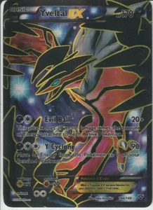 Yveltal EX ULTRA RARE 144/146 XY (Base Set) Pokemon TCG Holo - NM - Picture 1 of 2