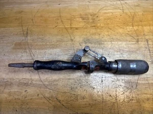 Antique Millers Falls Brace Drill Chuck Attachment Adjustable Angle 1910 Works! - Picture 1 of 7