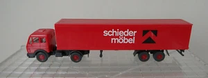 Wiking 542.2 Mercedes 1626 S Koffersattelzug Schieder Möbel (67396) - Bild 1 von 1