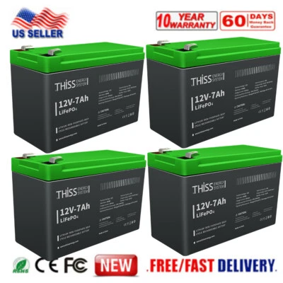 LiFePO4 Battery 12V 200Ah Cycle Maintenance Free Home Energy Storage Battery Lot - Image 1 of 4