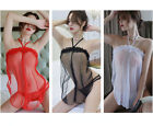 Lingerie sexy pour femmes chinoises QIPAO vêtements de nuit transparents Cheongsam cosplay exotique