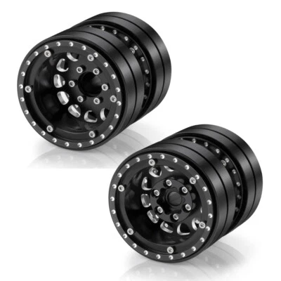 FLYXM 1/2/4x 1.9" Dually Beadlock Wheels Alum RC Twin Wheel For 1/10 RC Crawler - Image 1 of 4