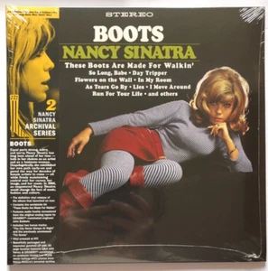 Nancy Sinatra Boots Blue Swirl Vinyl Record New Sealed 826853119719 - Picture 1 of 8
