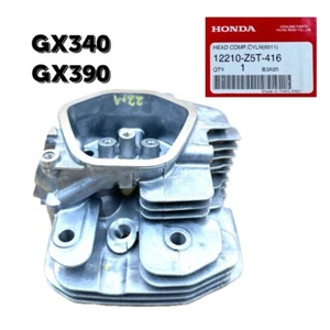 GENUINE OEM HONDA 12210-Z5T-416 CYLINDER HEAD GX340 GX390 - Picture 1 of 10