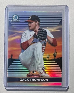 2022 BOWMAN CHROME ZACK THOMPSON ARIZONA FALL LEAGUE ST. LOUIS CARDINALS - Picture 1 of 2