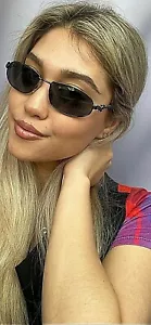 New Trendy John Galliano JG 0030 col.08B 57mm Silver Women's Sunglasses Italy - Picture 1 of 12
