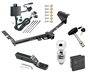Trailer Tow Hitch For 15-21 KIA Sedona Deluxe Package w/ Wiring & 2" Ball & Lock - Picture 1 of 10