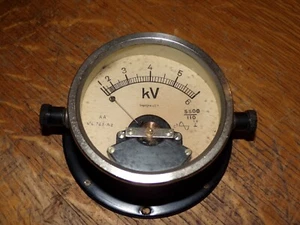 Ancien Voltmètre Électromagnétique SIGOGNE & Cie PARIS N° L.763-A2 - Photo 1/4