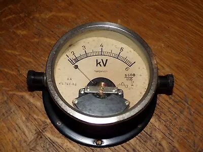 Ancien Voltmètre Électromagnétique SIGOGNE & Cie PARIS N° L.763-A2 - Photo 1/4