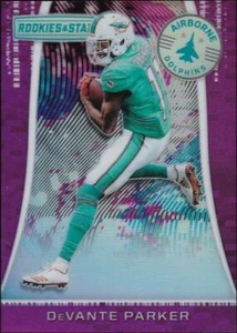 Panini Rookies & Stars Airborne Purple 2018 #AIR-20 - DeVante Parker [14/65] - Imagen 1 de 2